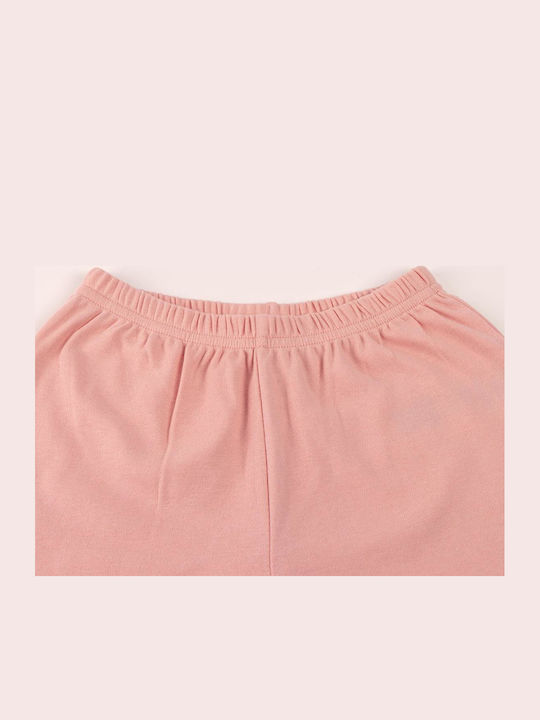 Arnetta Kinder Schlafanzug Winterlich Pink