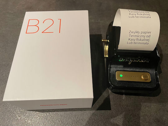 B21 Pro Electronic Label Maker Single with Bluetooth Green