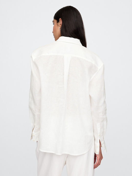 Mânecă lungă Femei In Cămașă Off White