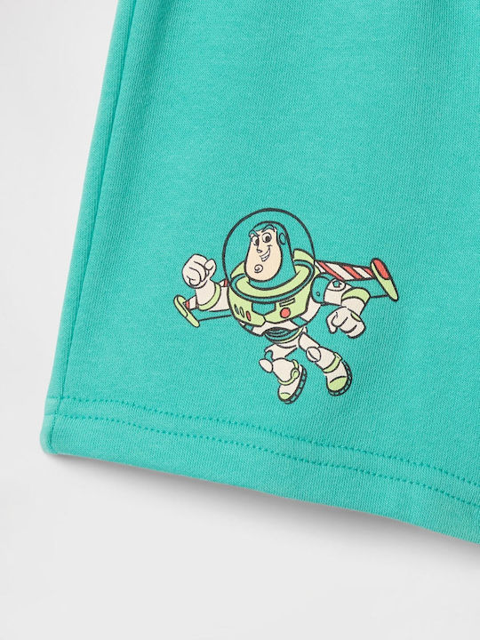 Kinder-Shorts/Bermudas Stoff Logo Pull-on water garden green