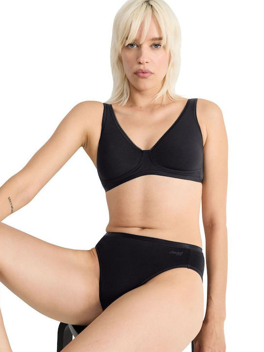 Βαμβακερά Women's Slip 3Pack Black
