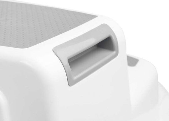 Aimi Gray Bathroom Step Stool Sensillo