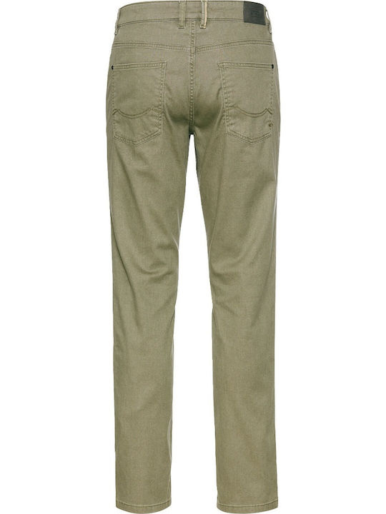 Men's Trousers Elastic Regular Fit Khaki