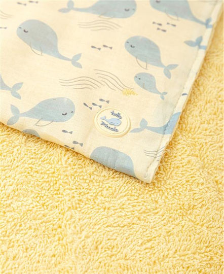 Tutto Piccolo Kids' Beach Towel 4927s25-y00 Yellow