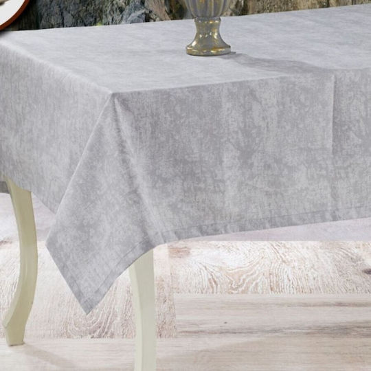 Pucioasa Τραπεζομάντηλο Αλέκιαστο Gray 120x160εκ.