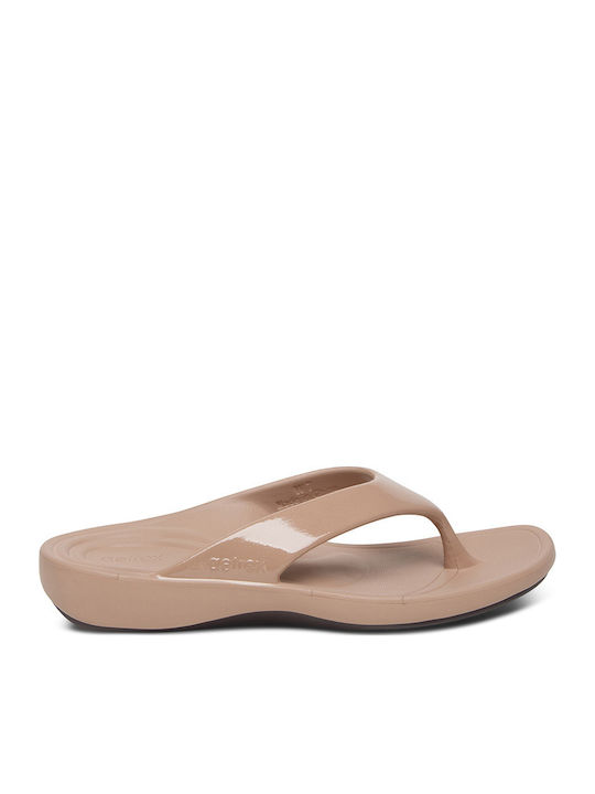 Frauen Flip Flops in Braun Farbe