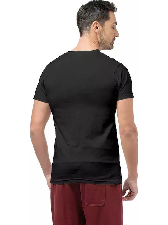 T-shirt Μαύρο