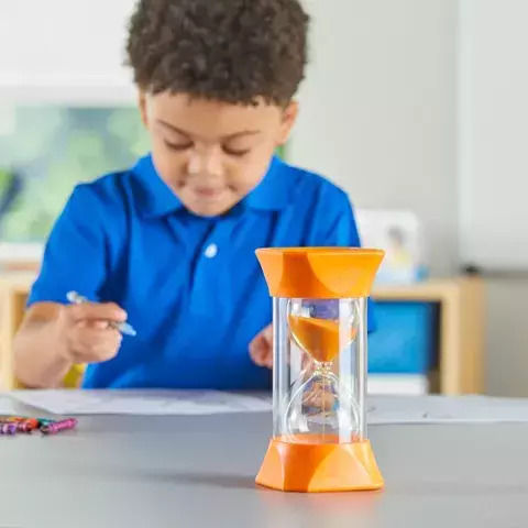 Hand2mind Εκπαιδευτικό Παιχνίδι Jumbo Sand Timer 5-minute 3+ Ετών 93068