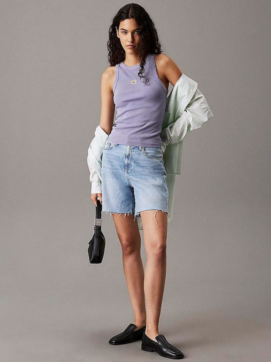 Γυναικεία Βερμούδα Τζιν Denim Blue