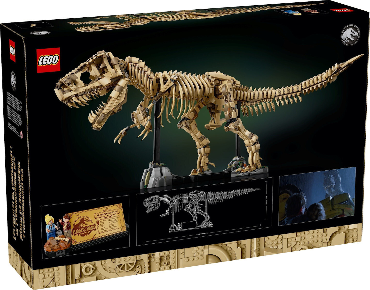 LEGO Jurassic World Fosile De Dinozauri Tyrannosaurus Rex Pentru