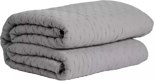 Das Home 9630 Κουβερλί Υπέρδιπλο Microfiber Grey 240x250cm