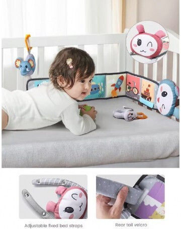 Lazarid Activity Book made of Fabric for 0++ Months