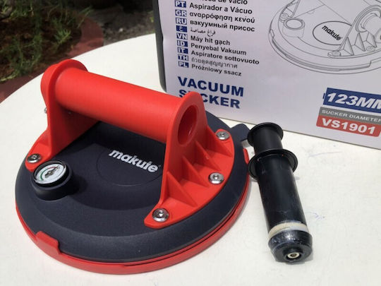 Makute Vs1901 Aluminum Suction Cup Pressure Gauge