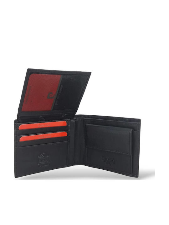Leather Men's Wallet Classic with RFID Black