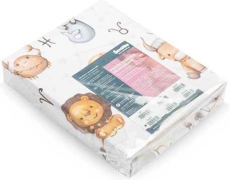 Sensillo Baby Sheet Crib Cotton 60x120cm