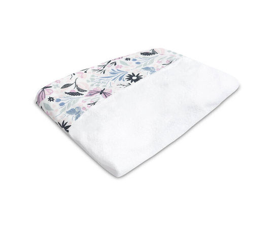 Sensillo Abdeckung für Wickelauflage aus Stoff Pink 50x70cm