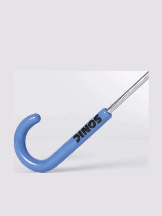Arnetta Kids Curved Handle Umbrella with Diameter 45cm Blue