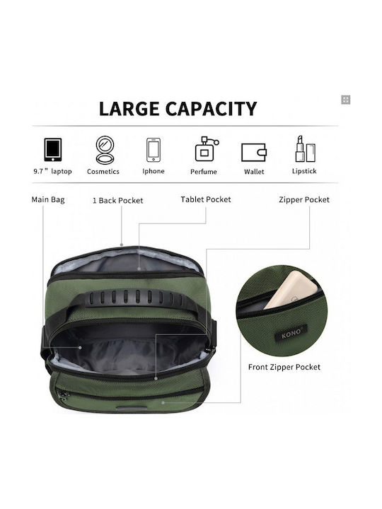 Men's Bag Shoulder / Crossbody Green
