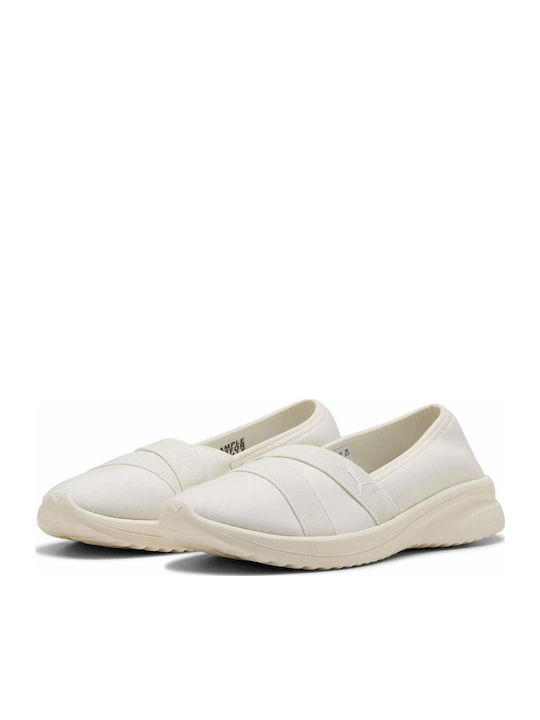 Adelina Текстил Дамски Slip-On Бежов