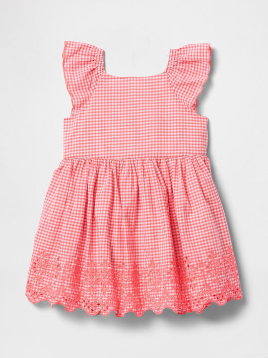 Mädchenkleid Kurzärmelig Set aus 2 Mit Slip Sassy Rosa