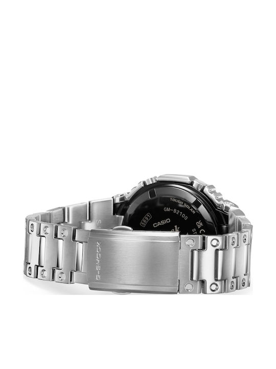 Casio G-shock Ceas Digital Barbatesc Cu Baterie Cu Brățară Din Metal Argintie