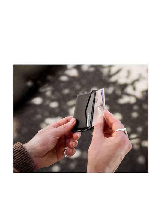 Кожен Мъжки Портфейл За Карти С RFID Зелен