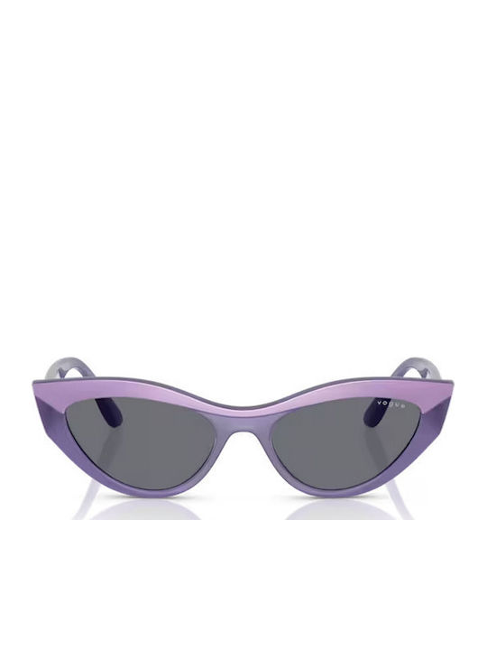 Vogue Women's Sunglasses with Purple Plastic Frame and Purple Lens VO5637SU 3219/1