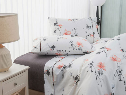 Liolios Home Amelia Σετ Υπέρδιπλο 4τμχ 245x270εκ. Λευκό Liolios Home Amelia Σετ Υπέρδιπλο 4τμχ 245x270εκ. Λευκό
