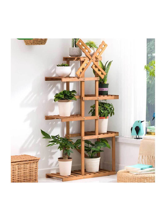 Bookcase Beige 62x25x103cm