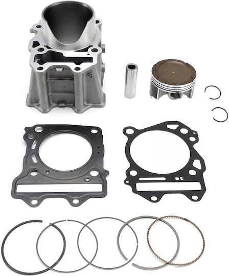 Κυλινδροπίστονο Σετ 81mm Std Suzuki Burgman 400cc An K7 2007> Φλάντζες Roc121339