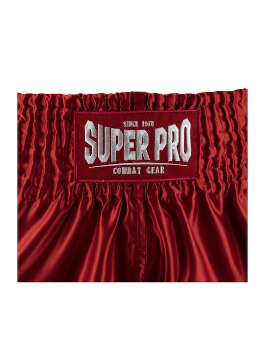 Super Pro Combat Gear Kick Boxing Shorts Hero Red S