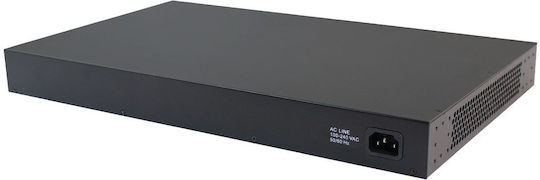 Allnet Managed L2 PoE Switch με 24 Θύρες Gigabit (1Gbps) Ethernet και 4 SFP Θύρες