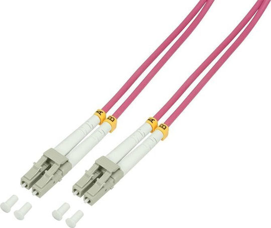 LogiLink Καλώδιο Οπτικής Ίνας LC-LC 5m Πολύχρωμο