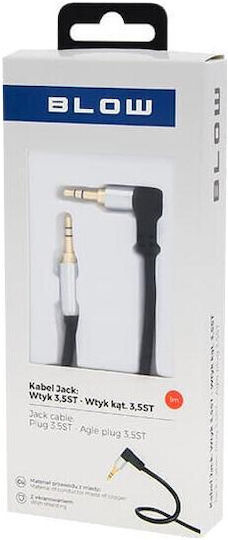 Blow Blow 3,5mm Klinkenkabel 3,5mm Stecker - 3,5mm Stecker Schwarz Länge 1m 91-220
