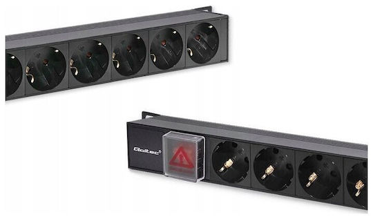Qoltec Aluminum Pdu Rack 16a 16 X Schuko Vertical 1.8m Translation Qoltec Aluminum Power Distribution Unit Rack 16a 16 X Schuko Vertical 1.8m