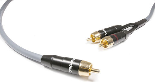 Melodika Cable 2x RCA male - RCA male 9m
