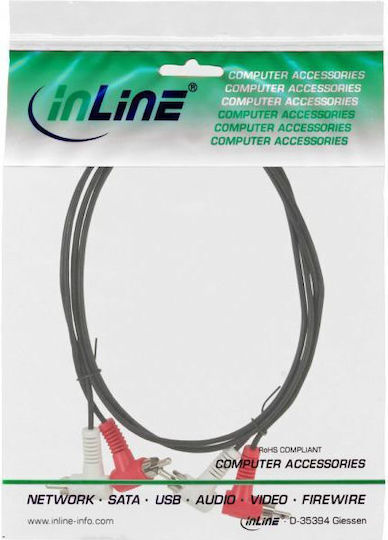 InLine Cable RCA male - RCA male 1.2m