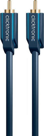 Clicktronic 70446 Cable RCA male - RCA male 3m