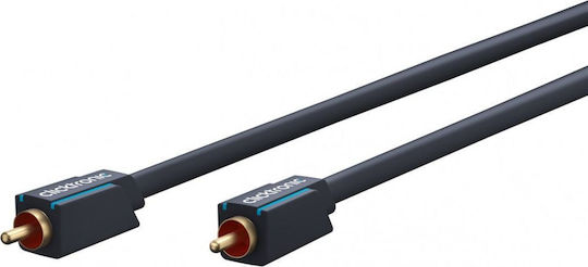 Clicktronic 70443 Cable RCA male - RCA male 1m