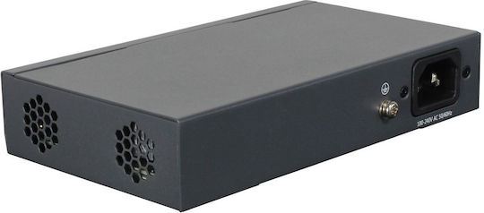 Allnet ALL-SG8206PDM Управление на L2 PoE+ Switch с 6 Портове Гигабитови (1Gbps) Ethernet