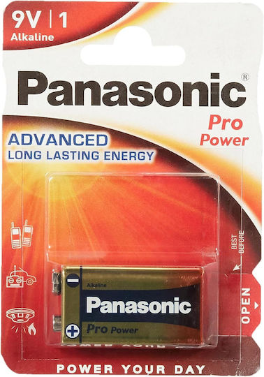 Panasonic Power Alkaline Batterie 9V 1Stück