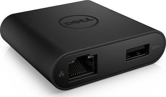Dell USB-C Docking Station με HDMI Ethernet Μαύρο (MVF8N)
