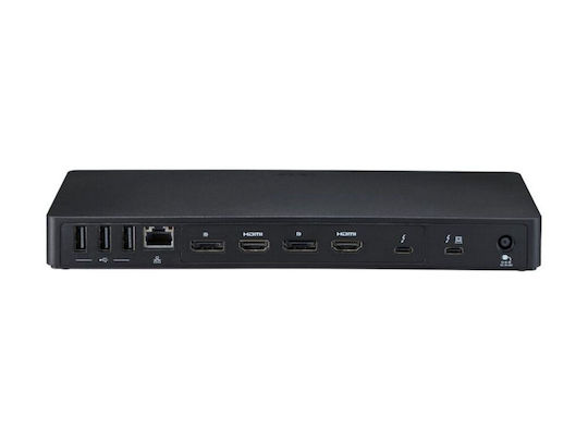 Acer USB-C Docking Station με HDMI/DisplayPort 4K PD Ethernet και σύνδεση 3 Οθονών Γκρι (HP.DSCAB.015)