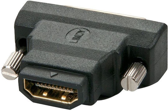 Lindy Μετατροπέας DVI-A female σε HDMI male 1τμχ 41228