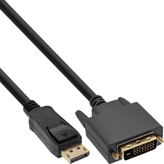 InLine Das folgende Liquid-Template ist ein Template für Namen von Produkten in der Kategorie "DVI-Kabel". Übersetzen Sie nur die Textknoten des Liquid-Templates in die deutsche Sprache, wobei die ursprüngliche Syntax und HTML-Tags beibehalten werden und nichts geändert wird, was zwischen '{' und '}' liegt: Kabel DVI-D-Stecker - DisplayPort-Stecker 1m Schwarz (17111)