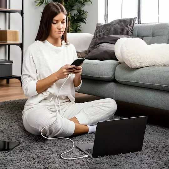 Tech-Protect Ultraboost USB 2.0 Cable USB-C male - USB-C 60W PD Γκρι 2m