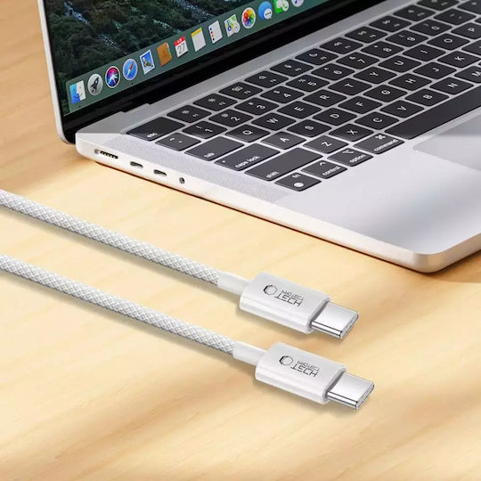 Tech-Protect Ultraboost USB 2.0 Cable USB-C male - USB-C 60W PD Γκρι 2m