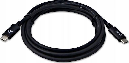 Neutralle USB 3.0 Cable USB-C male - USB-C Black 2m (5V/3A)