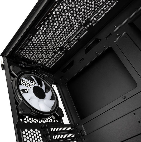 Kolink Observatory Y AMD SE - ARGB Gaming Midi Tower Κουτί Υπολογιστή με Πλαϊνό Παράθυρο Μαύρο