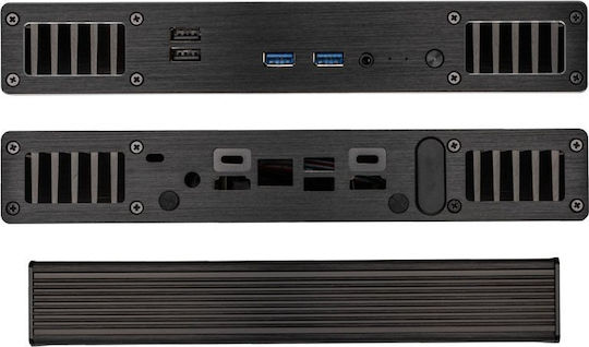 Akasa Plato WS NUC Computer Case Black
